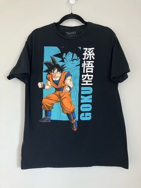 Dragon Ball Z Goku Graphic Short Sleeve T-Shirt Unisex Size L